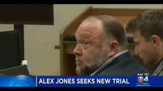 Alex Jones Seeks New Trial In Sandy Hook Defamation Case