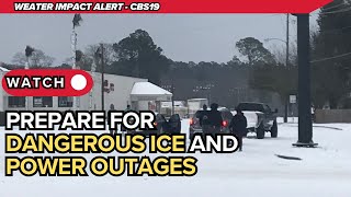 Ice Storm Warning: Dangerous Ice, Power Outages & Road Closures for East Texas