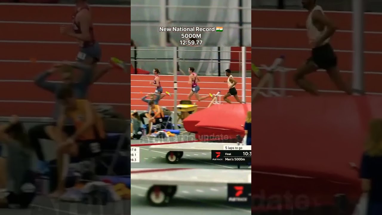  Gulveer Singh NEW National Record I Indoor 5000m 12 59 77s 2025