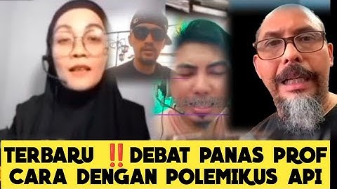 Geger😱Debat Panas Prof Cakra Dengan Para Polemikus Api, Kelakuan Sungguh Memuakkan