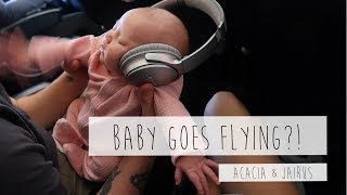 BABY GOES FLYING?! | ACACIA & JAIRUS