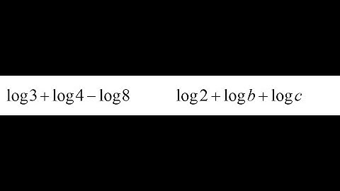Condensing Logarithmic Expressions into a Single Logarithm 11