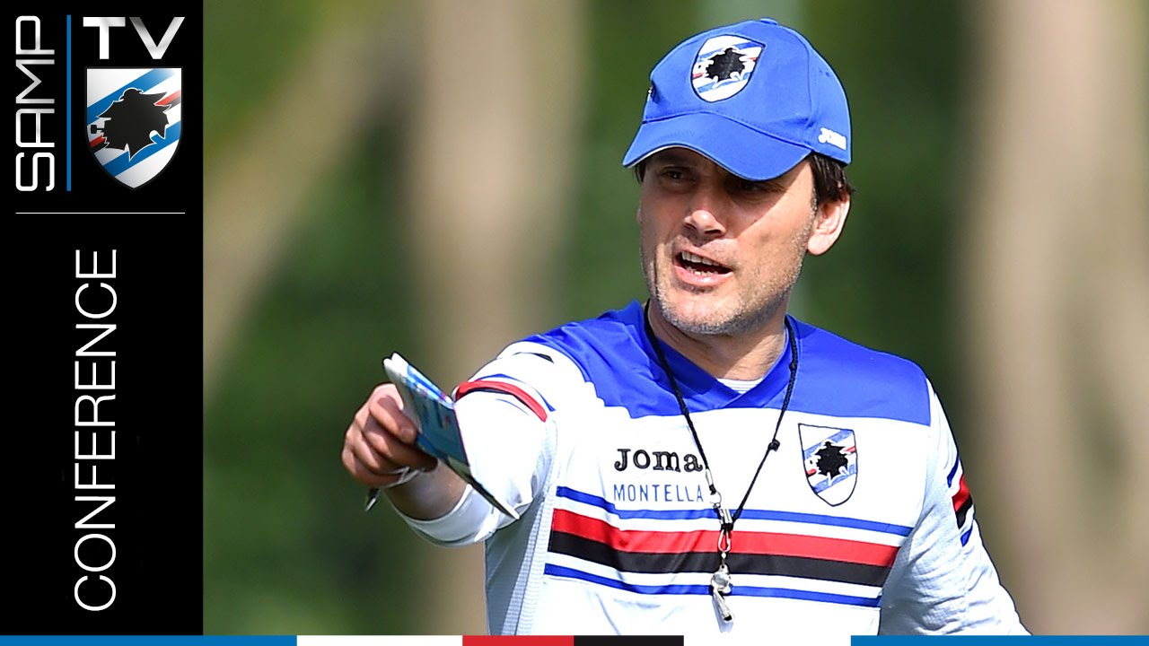Sampdoria-Udinese: la conferenza stampa di Montella campionato serie a