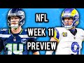 NFL Week 11 Preview