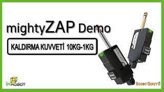 Ir Robot - Servo Motor Kaldırma Kuvveti Testi