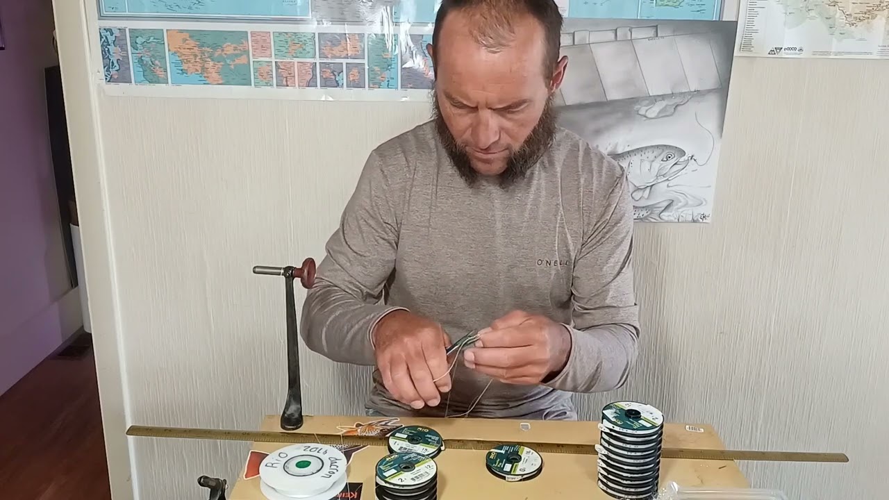 Building a Keiryu or Tenkara Leader, How to Build a leader. #keiryu #tenkara