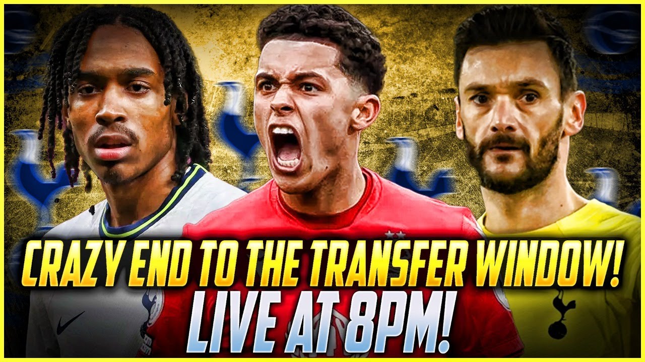 SPURS TO HAVE CRAZY END TO THE TRANSFER WINDOW LIVE AT 8PM spurs-to-have-crazy-end-to-the-transfer-window-live-at-8pm