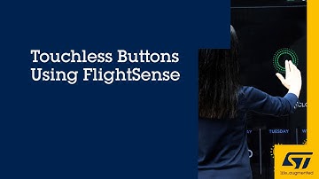 Touchless Buttons Using FlightSense