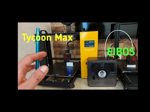 Видео: Tycoon Max 3Д принтер от Kywoo3D