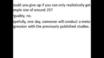 What Sample Size Do you Need for Multiple Regression? (Part 3)