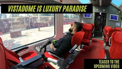 Statue of unity and VISTADOME Coach Ahemdabad Kevadiya Jan Shatabdi express Video!!