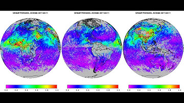 Aerosols retrieved by GRASP from polder polarimeter (Parasol satellite)