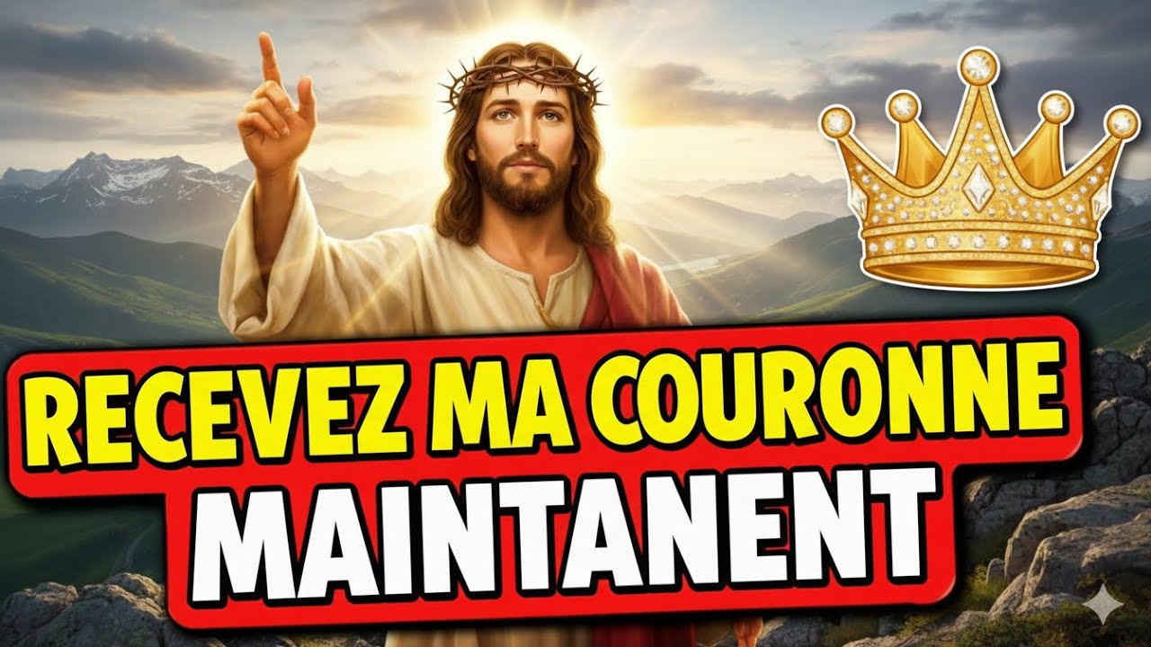 🔴RECEVEZ MA COURONNE MAINTANENT | MESSAGE DE DIEU URGENT!
