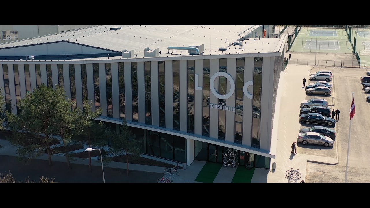 LOC Tenisa halles atklāšana