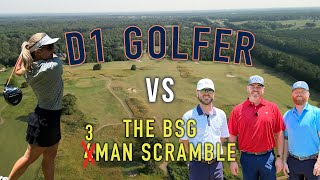 We Challenged a Former D1 Golfer To A Match!