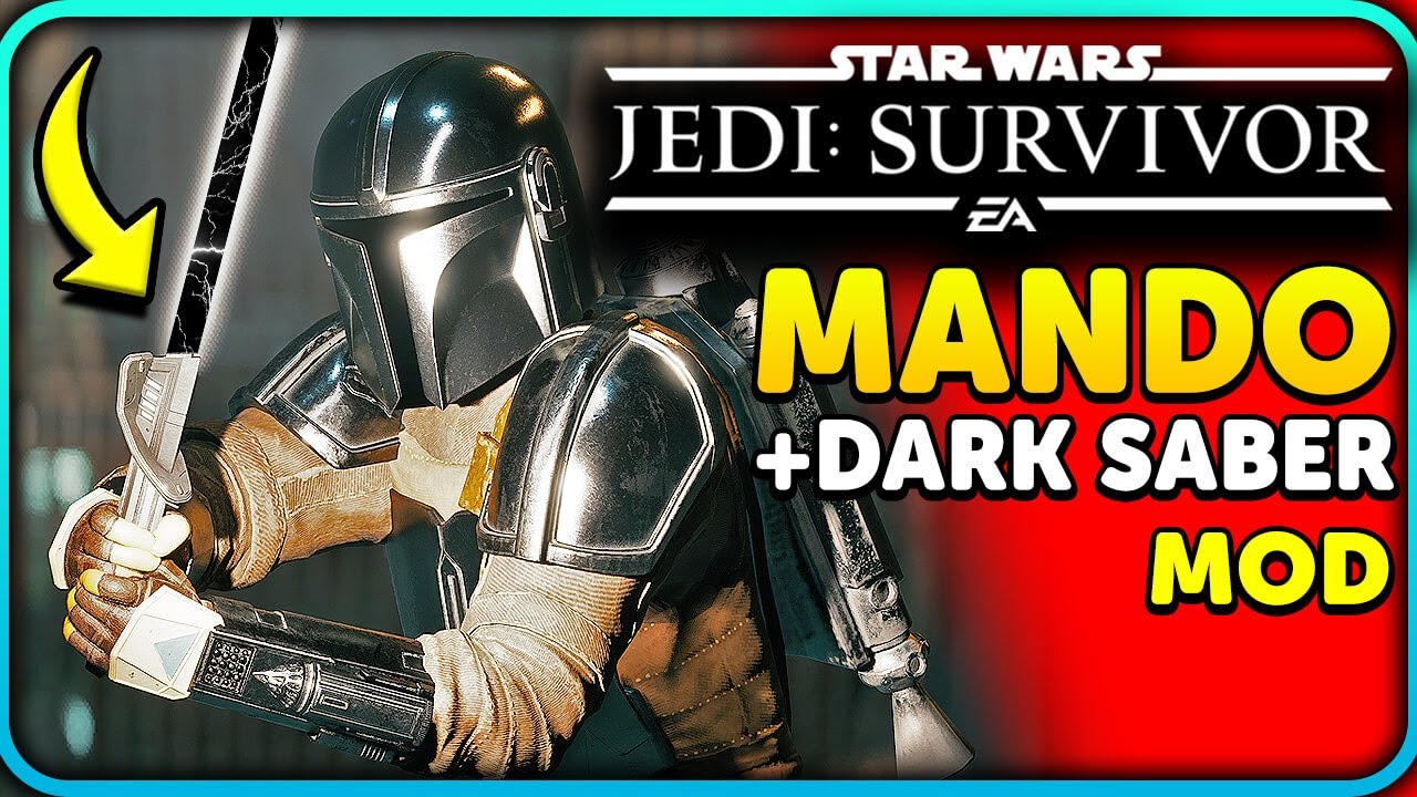 The Mandalorian in Jedi Survivor Gameplay! Mod Showcase