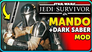 The Mandalorian in Jedi Survivor Gameplay! Mod Showcase