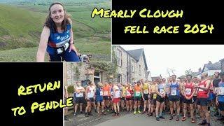 Mearly Clough fell race 2024  the return to Pendle