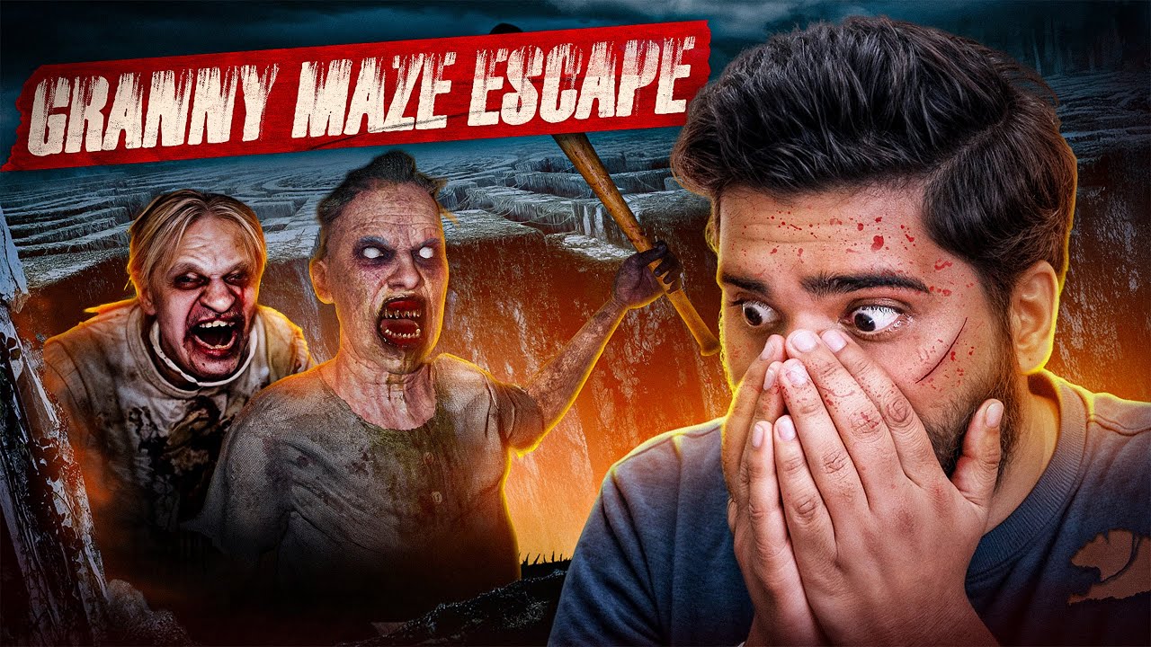 Granny Maze Escape! | Bhool Bhulaiya Mein Grandpa Se Bachke Bhaage 😨🔥Granny: Escape Together #2