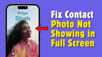 How To Fix Contact Poster Not Working After iOS 17 Update | Contact Poster Issue on iPhone Fixed