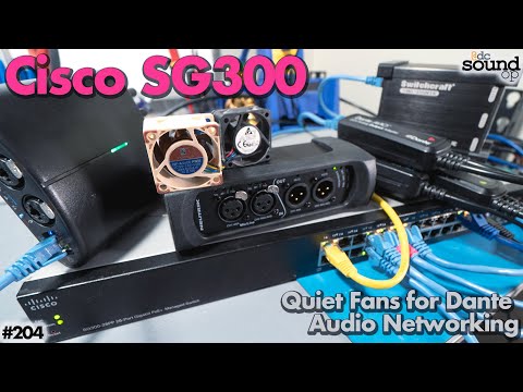 Cisco SG300 Switch Fan Noise Fix - Noctua Fan Upgrade for a Quiet Network ?