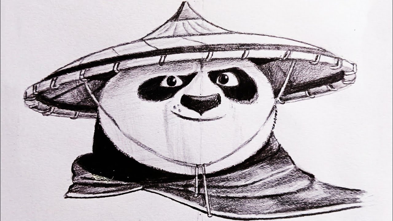 How To Draw Kung Fu Panda 4 | Sketch Tutorial