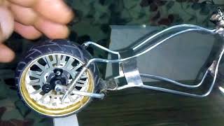 Harley Davidson customizada ( moto em miniatura) parte 2