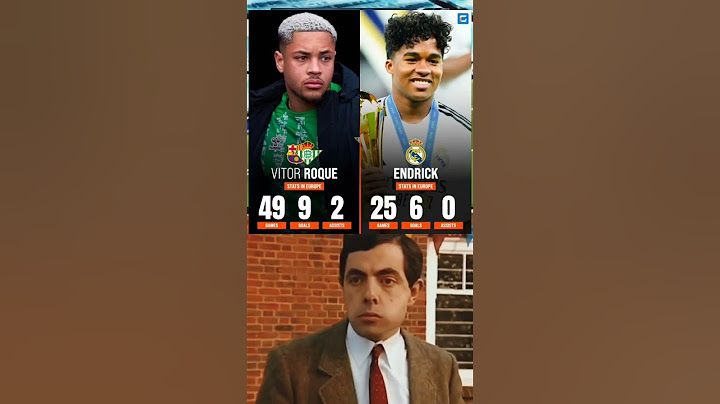 Vitor Roque official left Europe, while Endrick is still playing for Real Madrid. 👀
