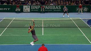 The Most UNBELIEVABLE Federer vs Monfils Match Ever