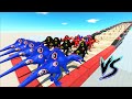 ⚡SPINOSAURUS VS SABER GOUL WAVE CHALLENGE - (🦖Animal Revolt Battle Simulator🦕)