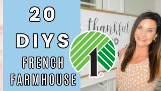 🌿20 DIY Dollar Tree FRENCH FARMHOUSE DECOR CRAFTS 🌿 Olivias Romantic Home DIY