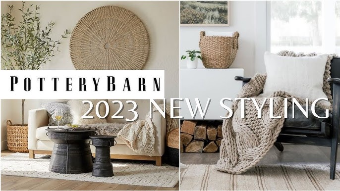 POTTERY BARN LIVING ROOM LOOKBOOK 