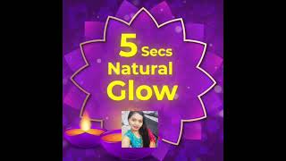 selfyskin products are Dermatologically tested and paraben free . Natural glow in 5 second #shorts Resimi