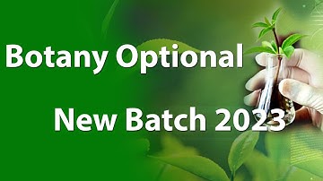 Botany Optional New Batch for 2023 Exam | UPSC CSE| Gallant IAS