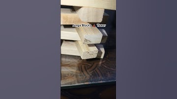 🗼 Jenga Blocks Tower | #jengagame #jengablocksdiys #jengachallenge #viralaudio #viralvideo