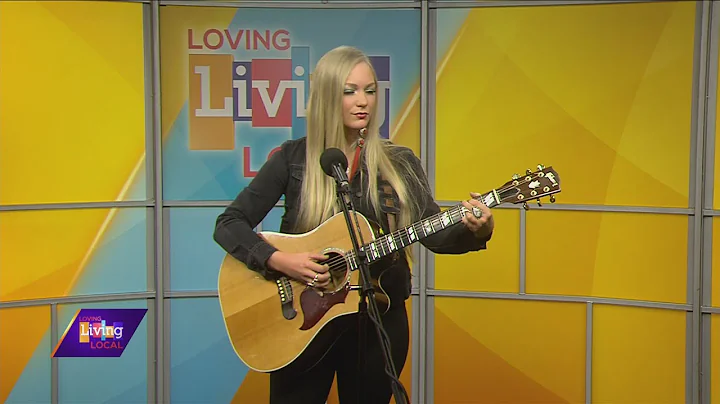 Local country artist Angela Meyer performs song de...