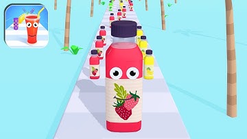 Juice Run Game Gameplay All Levels Android IOS Walkthrough Mobile Stick Run New Update CUV84J