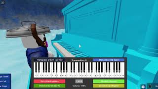 ROBLOX PIANO - Lovely by Billie Eilish (SHEET IN DESC) screenshot 5