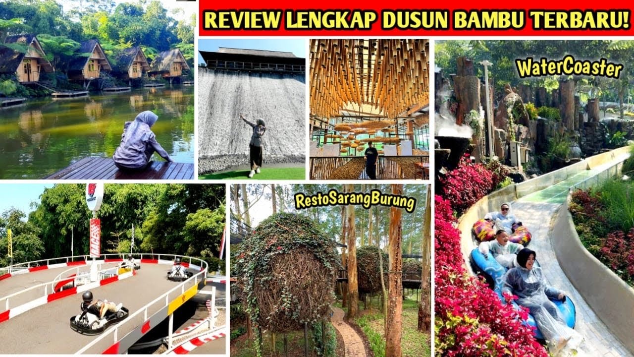 REVIEW LENGKAP SEMUA WAHANA DUSUN BAMBU LEMBANG BANDUNG ‼️ MAKIN SERU DAN LENGKAP FASILITASNYA
