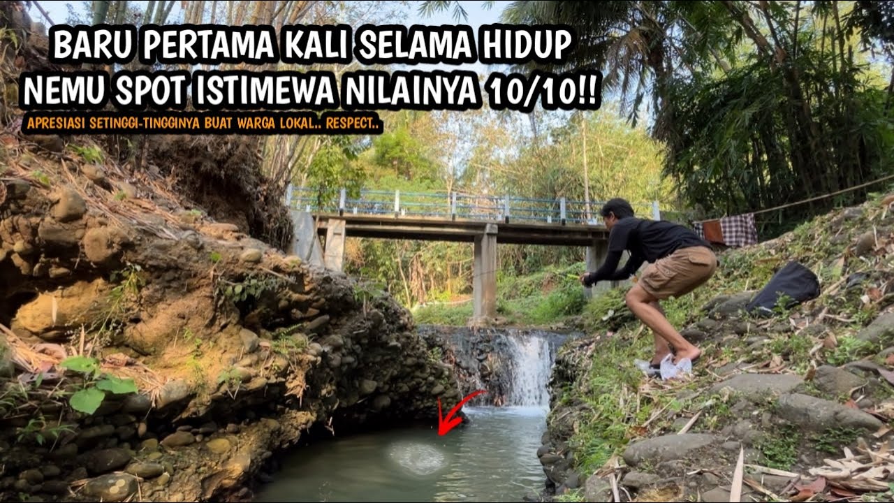 TAK ADA YG LEBIH INDAH DARI SPOT INI!! ISTIMEWA!! Mancing wader dan putihan umpan rasbora