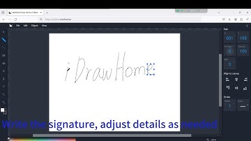 How to write your own signature with iDraw Plotters? So easy!