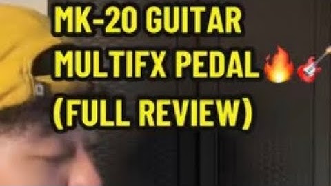 M-Vave Mk-20 Guitar/Base multi effects pedal processor full review! 