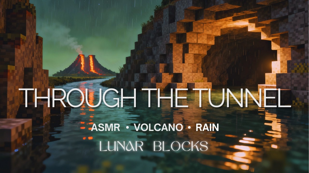 Minecraft ASMR — Inside the Passage  (Rain 30 min)