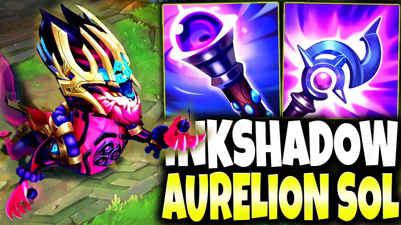 NEW INKSHADOW AURELION SOL SKIN made him look EVEN MORE BROKEN 🔥 LoL