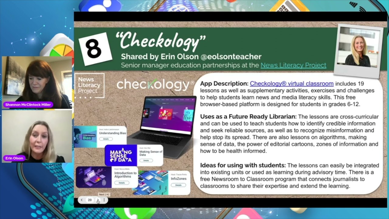 App Smash Webinar Day 8:  Checkology with Erin Olson