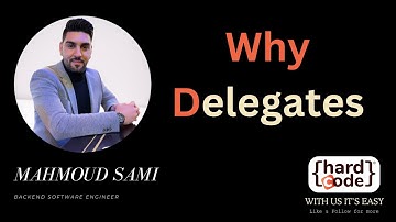 #2- شرح اهمية واستخدامات C# Delegates
