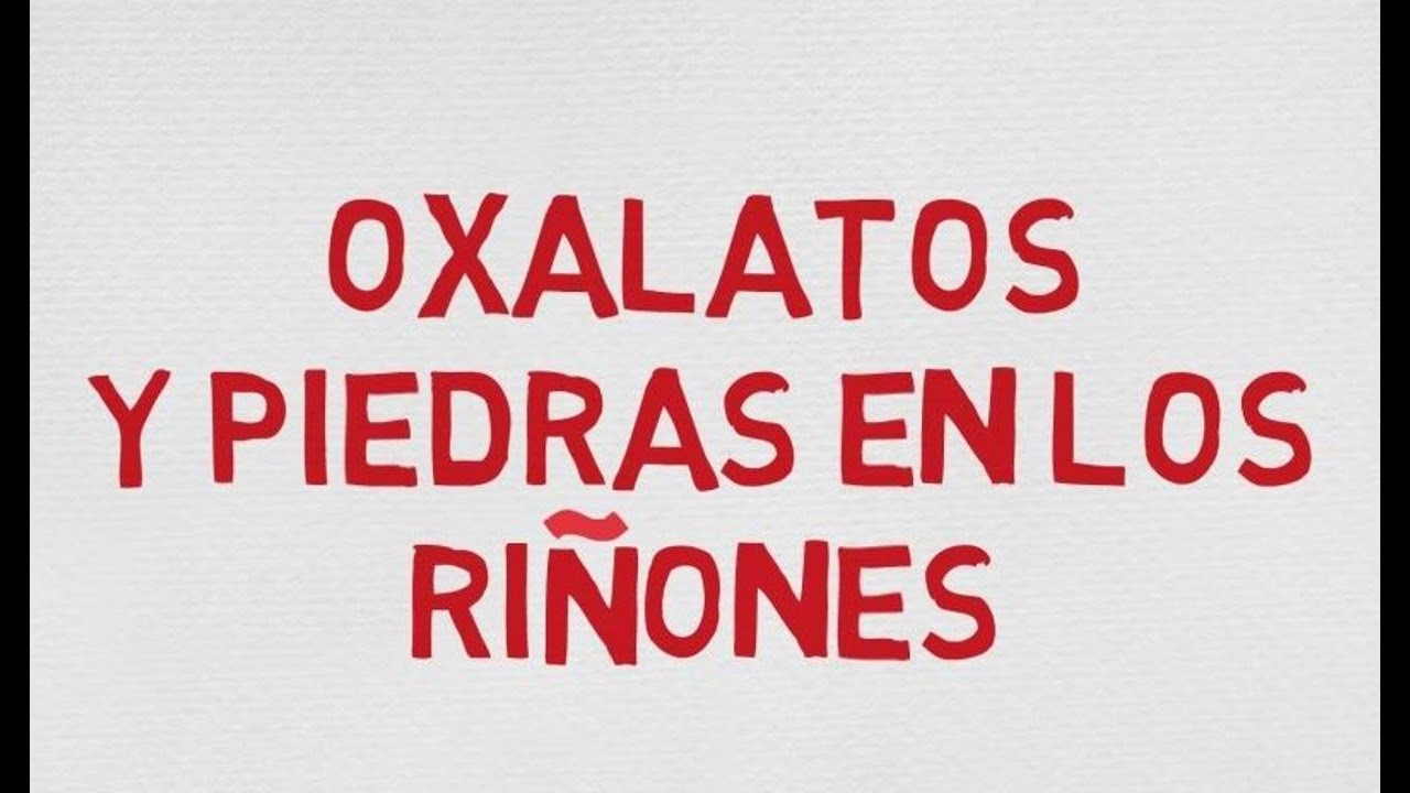 Dieta calculos renales oxalato calcico