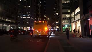 NYC Bus: Washington Heights bound LFS Gen-4 HEV 9762 M5 at 51 St/6 Av