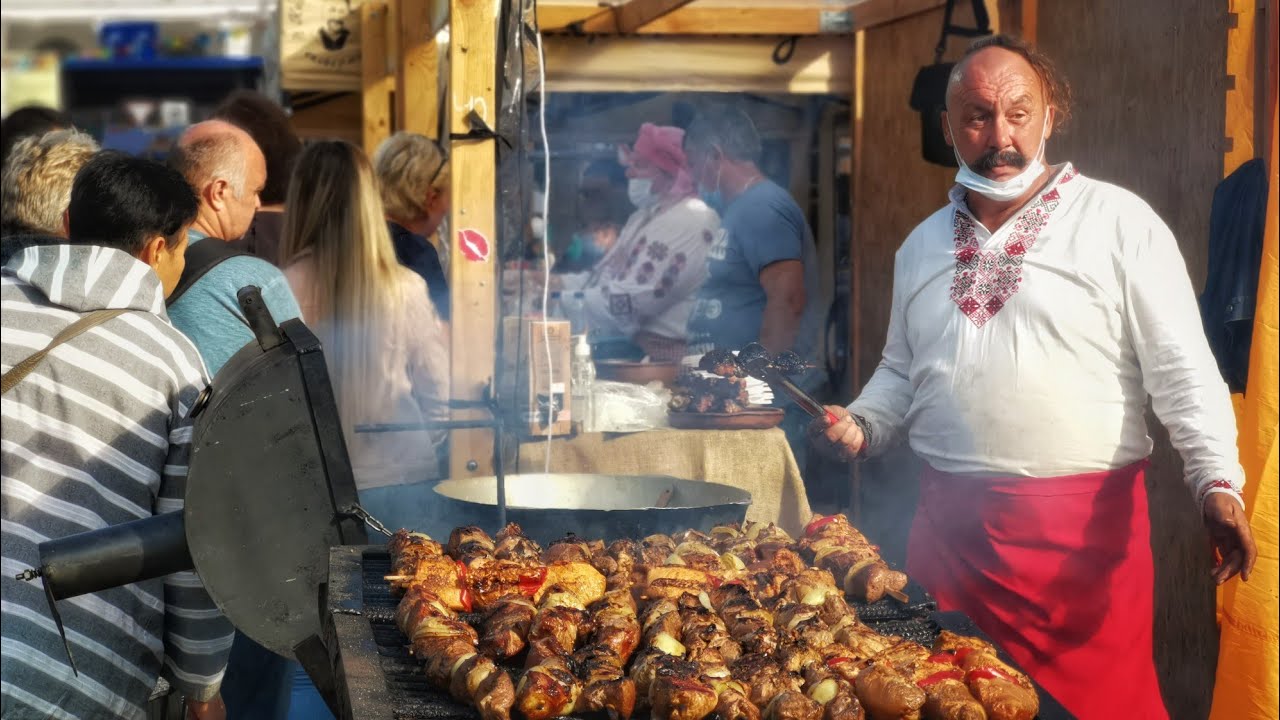 Мариуполь 18.09.21👍ярмарка local Farmer fest  🍗🥐