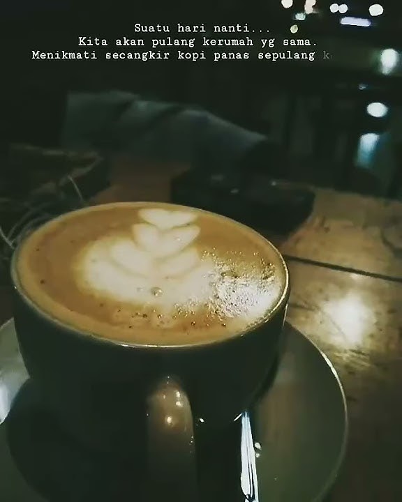 Segelas kenikmatan pecandu kopi